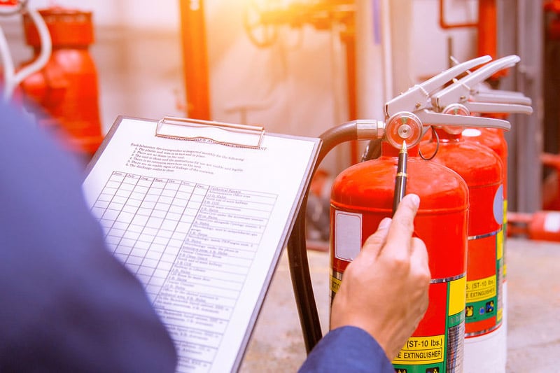 Fire Extinguisher Installation