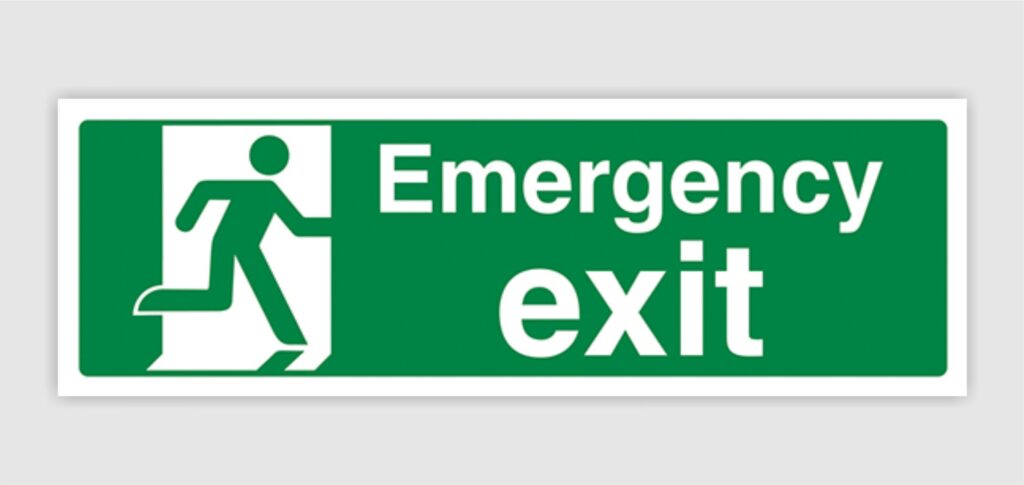 fire signage